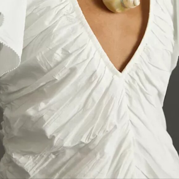 Brand New LOVE THE LABEL MINETTE RUFFLED MINI DRESS - Picture 7 of 11